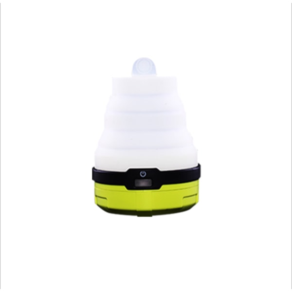 Fällbart campingljus solcampingljus färgglatt atmosfärsljus mini fällbart silikonljus campingljus