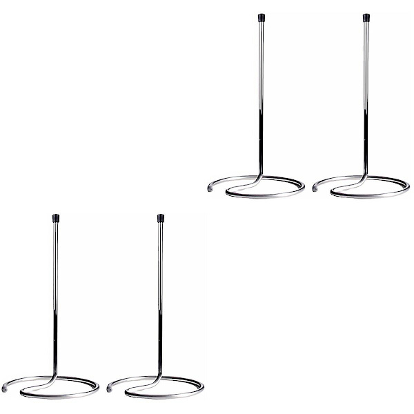 4 stk. Vinflaske Tørrestativ Drikkeglas Hurtigtørrende Hylde Flaske Vinflaske Karaffel Dræn Stativ Holder Wi 4 pcs 32X17CM