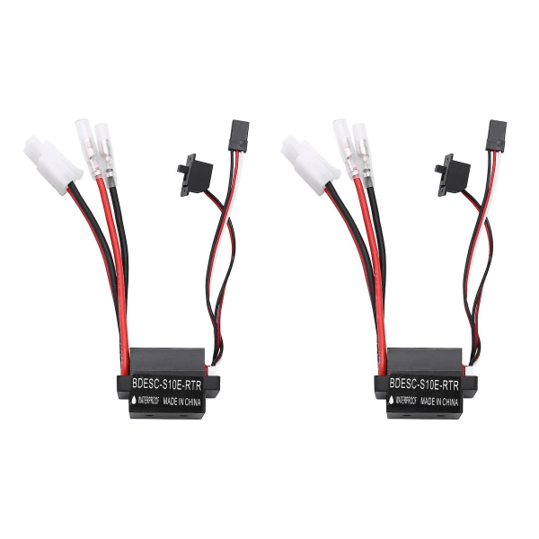 2x 320a 6-12v Børstet Esc Speed ​​Controller W/2a Bec kompatibel med Rc Boat U6l5