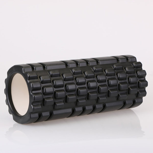 Skumrulle for Yoga, Solid Muskelavslapping, Treningsrulle, Sportsmassasje, 33 cm