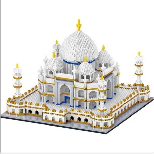 Architecture Collection - Taj Mahal byggesæt - Modelsæt og gave til børn og voksne - Micro Mini Block