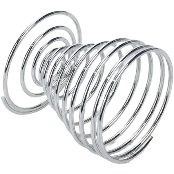 4 stk. Eggkoppholder i rustfritt stål, fjærtråd eggkopp, eggkopp i rustfritt stål, eggkoppholder, moderne eggkoppholder