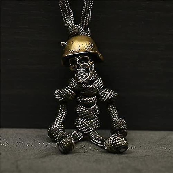 Metal Skull Nøglering, Personlig Retro Motorcykel Nøglebånd Kreativ Vedhæng Til Rygsæk Håndtaske Pengepung Stil 3 style 3