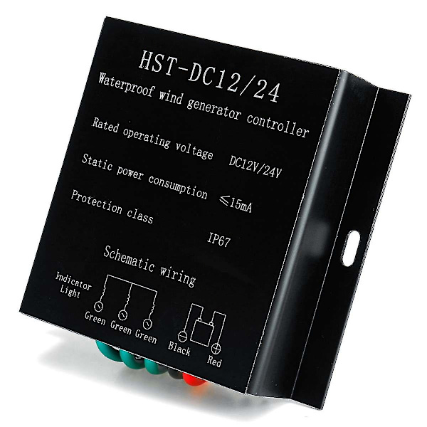12v/24v 9000w Vindmølle Generator Controller Vandtæt Batteriopladning Overspændingsbeskyttelse C
