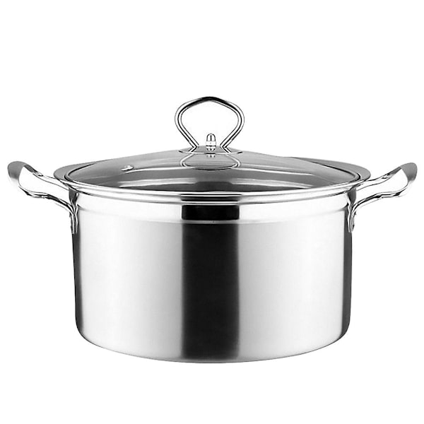 1 kpl Induktiokattila Kaasukattila Universaali Maitokattila Keittokattila Pohja Ruostumaton Teräs Anti - Ylivuoto Anti - Tarttuva Kuumakattila (hopea)Hopea28.5X21.5CM Silver 28.5X21.5CM