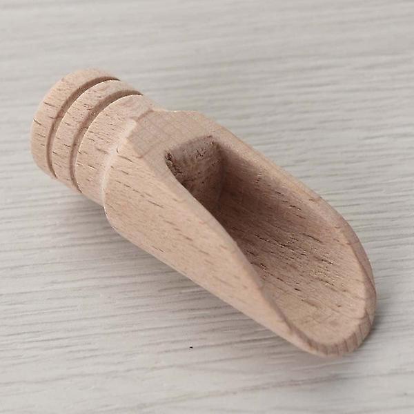 8 st Träskedar för Kaffe, Te, Godis, Badsalt, Kryddor - 1,8x5,1cm 8 pcs