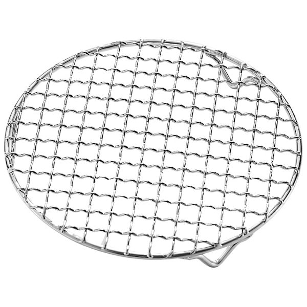 (diameter 10 centimeter) Grillgaller för BBQ-tillbehör - 304 Rostfritt stål Bakning Matlagning Runt Galler för Revben Kakor