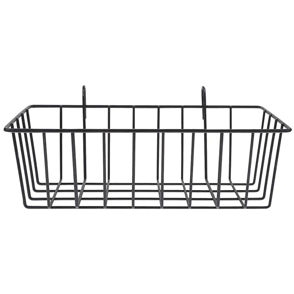 Kanin Höhöhållare Kaninbur Metall Höhöställ Hängande Kanin Höhö Metallhållare Svart 23x11,5cm Black 23x11.5cm