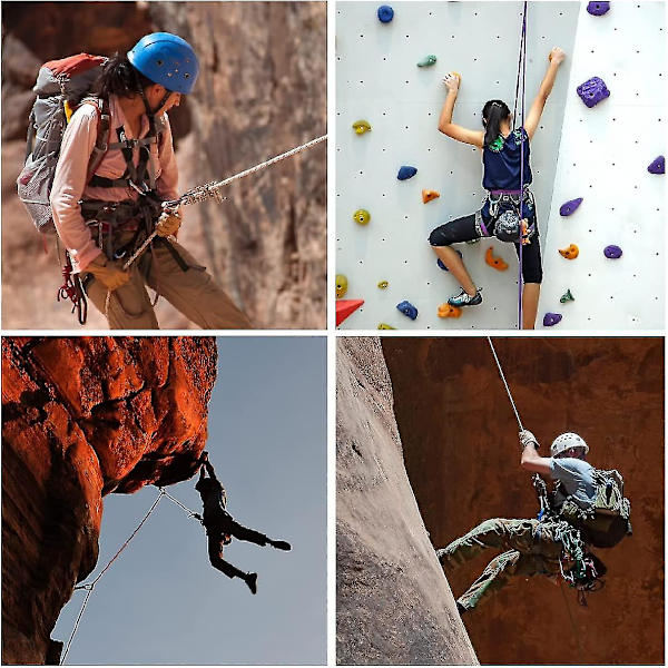 50kn Abseil Otte, Abseil Enhed Klatring 8 Nedkører Til Tovdiameter 8-13 Mm