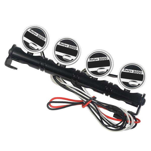 2 kpl 92,5 mm monitoiminen kirkas LED-valopalkki, yhteensopiva 1/10 RC-raakelin Traxxas -4 Trx4 Scx10 4 Le:n kanssa