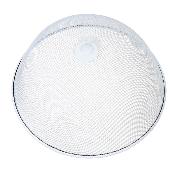 Mustat Kakkulevyt Pöytäruoan Peite Kakkukupu Kansi Ravintola-astia Peite Jälkiruoka Kakku Cloche Kotitalouden Astian Peite Valkoinen 35X35CM White 35X35CM