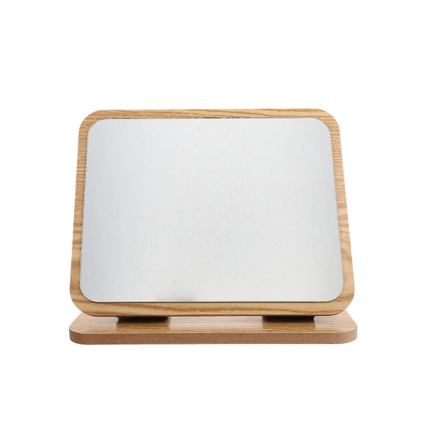 Sminkspegel för bord, hopfällbar, bordspegel, sminkbordsspegel, skrivbordsspegel, 21x9cm 21x9cm