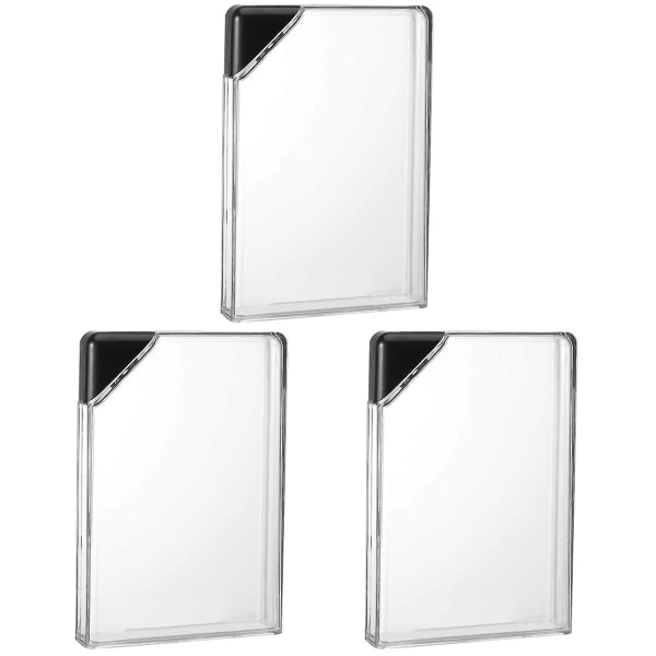 4 stk. 450ml Transparent Kreativ Flade Vandflaske Bærbar Rejsekogler 3 stk. 3pcs