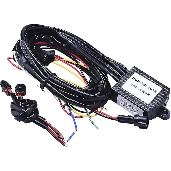 Universal 12V LED Dagkjørelysstyring for Motorsykkel, Bil, SUV, Lastebil