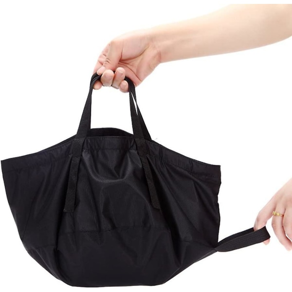 Lett Bærbar Sammenleggbar Multifunksjonsvask For Vannlagring Bæreveske Håndtak Bag For Utendørs Reise Camping Vandring Fiske 8.5l Blå G
