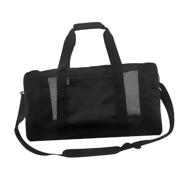Mesh Gym Bag Gym Mesh Rullbag Cross Shoulder Carry-on Bag Gym Reise- og Vandringstote Multifunksjonell