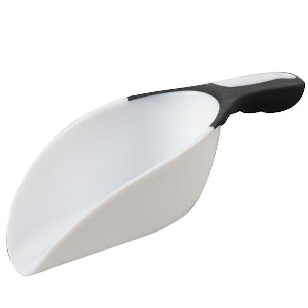Is-Ske Ice Scoop Fryser Candy Buffet Scoops Ice Scoop Plastik Scoop Candy Bar Scoops Scoop Shovel Metal Spoon Hvid 22X8CM White 22X8CM
