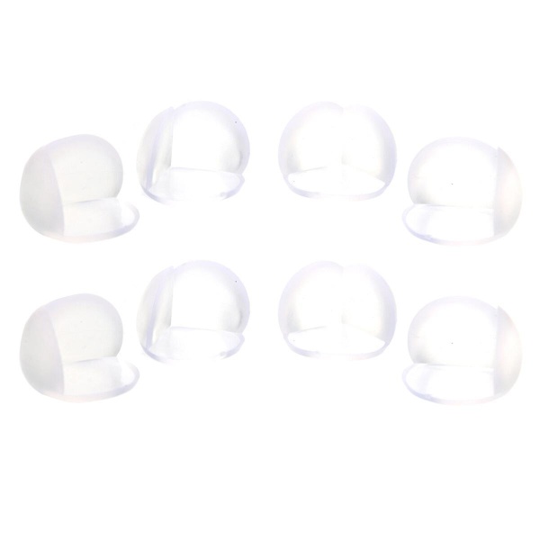 8 st Hörnskydd för Möbler Bord Hörnöverdrag Silikon Hörnskydd Bord Hörn Kudde Bord 8pcs