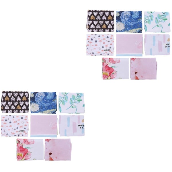 Briller Rengøringsklude Tørreklude Linse Rengøringsklude (assorteret farve) 16 stk 17,5X14,5CM 16 pcs 17.5X14.5CM