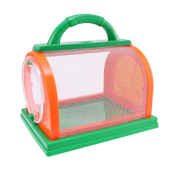 Børns Legetøj Lille Insektbur Børn Bug Net Bug Bur Børn Bærbar Insektboks Butterfly Mesh Bur Grøn 19.2X15CM Green 19.2X15CM