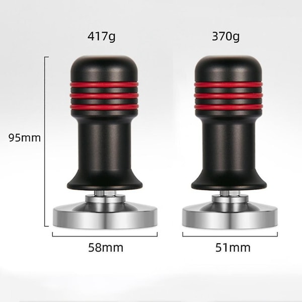 Kaffetamper Pulverhammer Tryk Kaffefordeler Kompatibel Med Kaffe Og Espresso Mat Pulverhammer T
