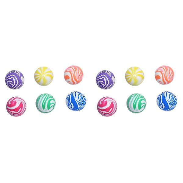 30 kpl 45 mm pomppupalloja pomppupalloja kukkapalloja kumipomppupalloja leluja värikkäitä lapsille (sekoitettu tyyli) 20 pcs 45mm