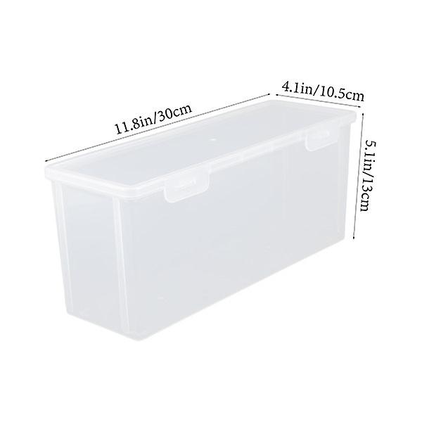 Kjøleskap Oppbevaringsboks Hjem Forseglede Toast Husholdningskjøleskap Brødboks Klar Toast Crisper30X13CM 30X13CM