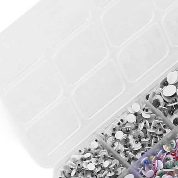 Plastögonleksaker Bekväm Användning Olika Val Obegränsad Fantasi DIY Leksaksmaterial för Manuella Scrapbooks