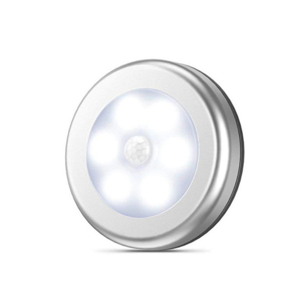 LED-skaplys med bevegelsessensor, dimmbare under-skaplys med magnetfeste for soverom og kjøkken (3-pakning)