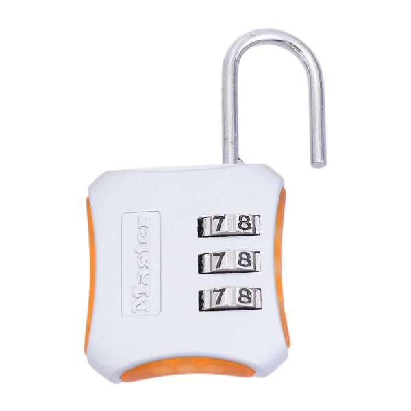 Metal Luggage Lock Password 3 Dial Combination Code Lock Tool Secure Fixed Tools OrangeOrange3.5X5.9