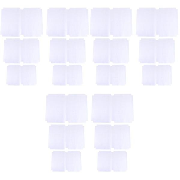 3 Set / 30 st Slipcase Abs Säker Vattentät Nubuck Material Transparent Självhäftande Film Bokomslag 3 Sets 25X33cm