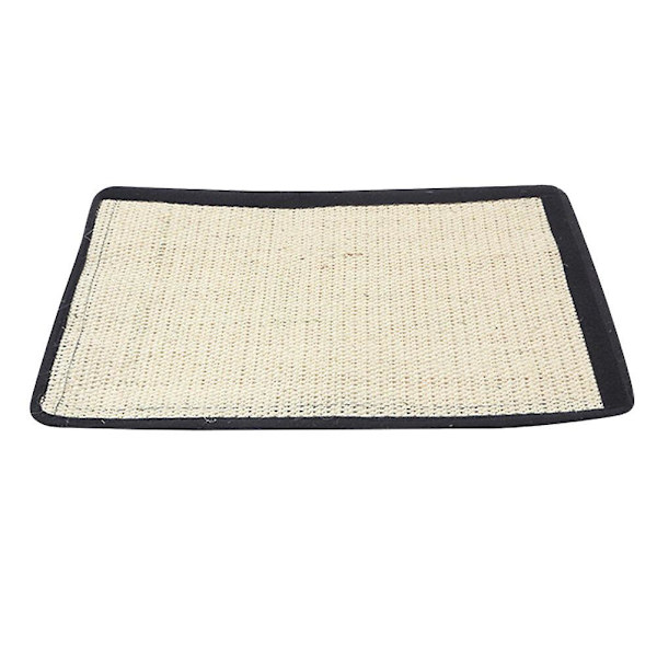 Kattbräda Kattklösmatta Bärbar Kattklösmatta Leksak Sisal Hampa Hållbar Möbel Soffa Bordsskydd Black L