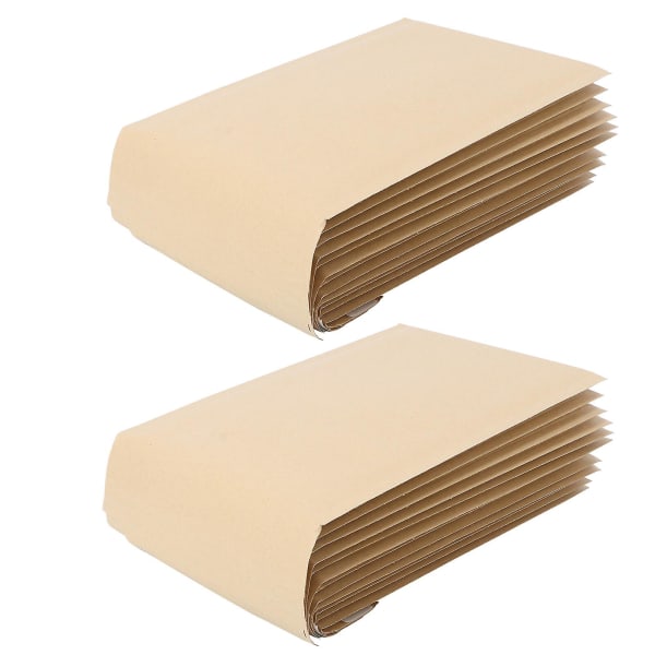 Kraft Boblekonvolutter Polstrede Konvolutter Kraft Boblefôret Selvforseglende Konvolutter Pose 50stk 15X18CM 50pcs 15X18CM