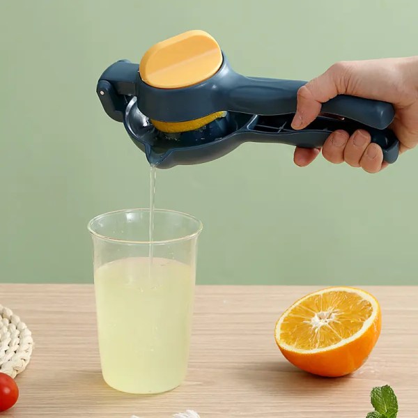 Citronpresser (2 stk) - Manuel Håndpresset, Citron & Lime Presser, Køkkenredskaber til citruspresser & Opvaskemaskine Sikker