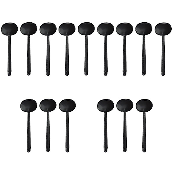 15 st Handhållna Ögonluckor Professionella Plast Svarta Ögonluckor För Synprov 15 st 15 pcs
