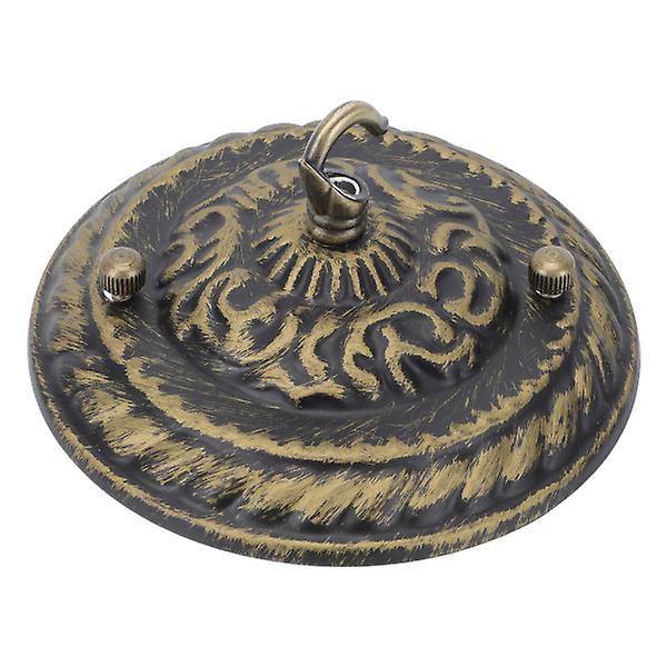 2 stk Vintage Lysekrone Loftplader Kreative Loftplader Delikate Loftplader Guld 13x13cm Golden 13x13cm