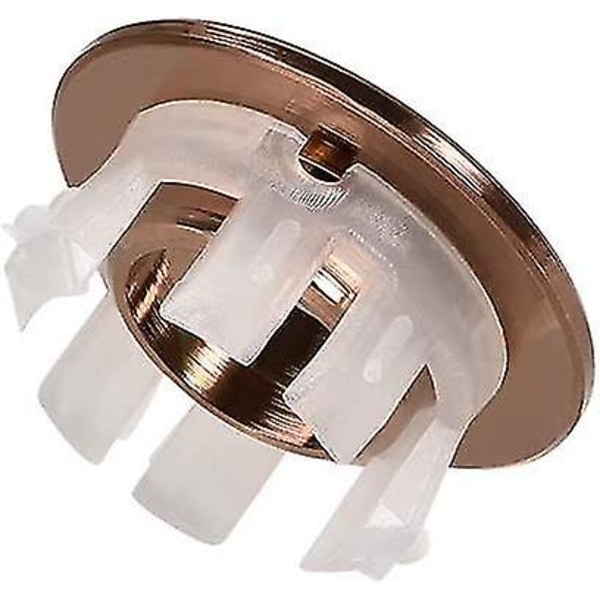 Diskho Överloppsskydd Kök Badrum Diskho Överloppsring Bassäng Trim Roséguld Rose Gold