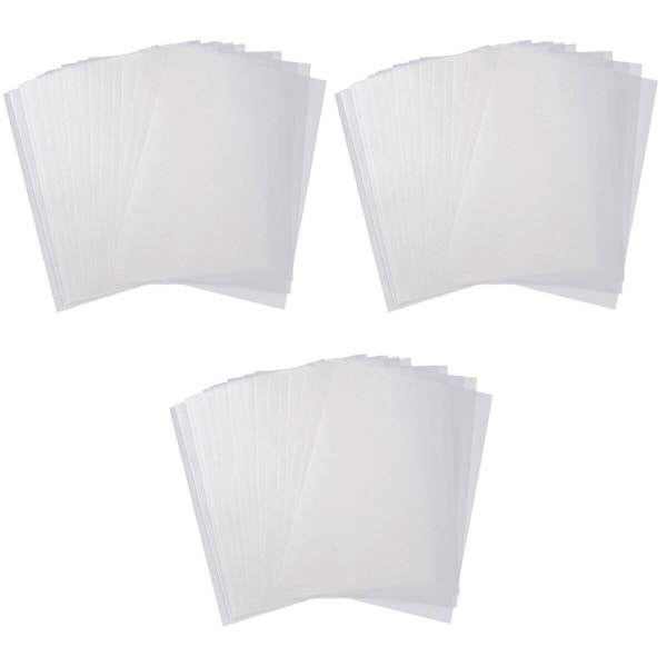 360 st A4 Spårpapper Parchmentpapper Design Skisspapper Transparent Spårpapper (transparent) 360 pcs 29.7*21cm