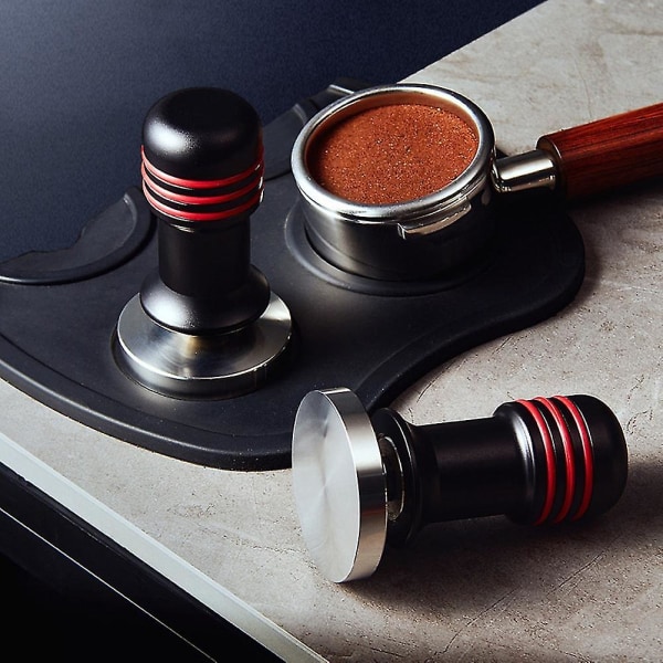 Kaffetamper Pulverhammer Tryk Kaffefordeler Kompatibel Med Kaffe Og Espresso Mat Pulverhammer T