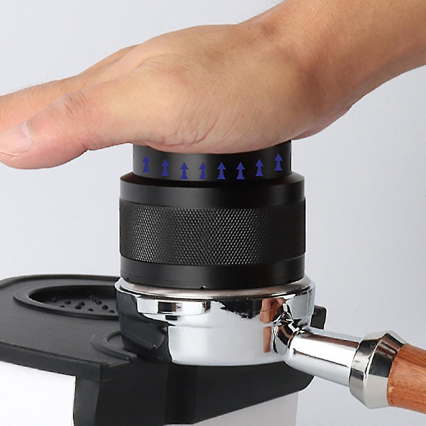 Espresso Tamper Presse Hammer i Rustfrit Stål, Barista Maker, 58 Mm