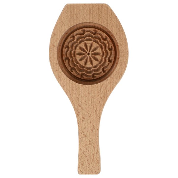 Kakeformer Månekake Stempler Kina Månekakeform Kjeksform Månekakepresser Treblomst 22X10X2.3CM Wood flower 22X10X2.3CM