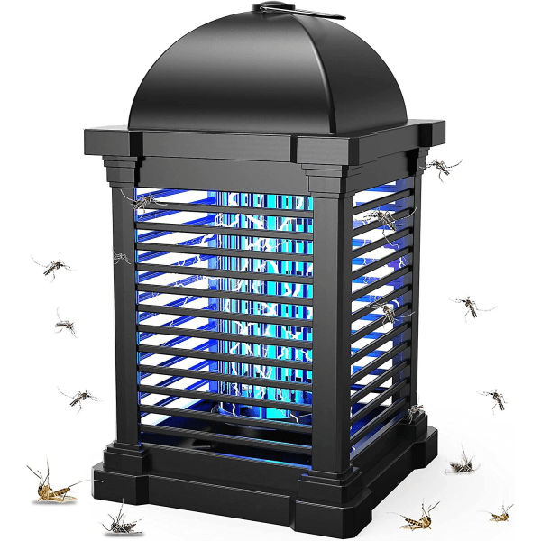 Mosquito Killer Lampe 20w 4300v Elektrisk insektdræber Effektiv insektbekæmper 100m rækkevidde til afvisende myg, møl, fluer, insekter