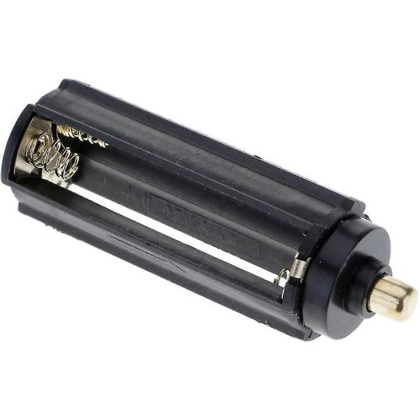 3st/lot 3 X 1,5v Aaa Cylindrisk batterifack Hållare Box kompatibel med 18650 ficklampa Converter Adapter