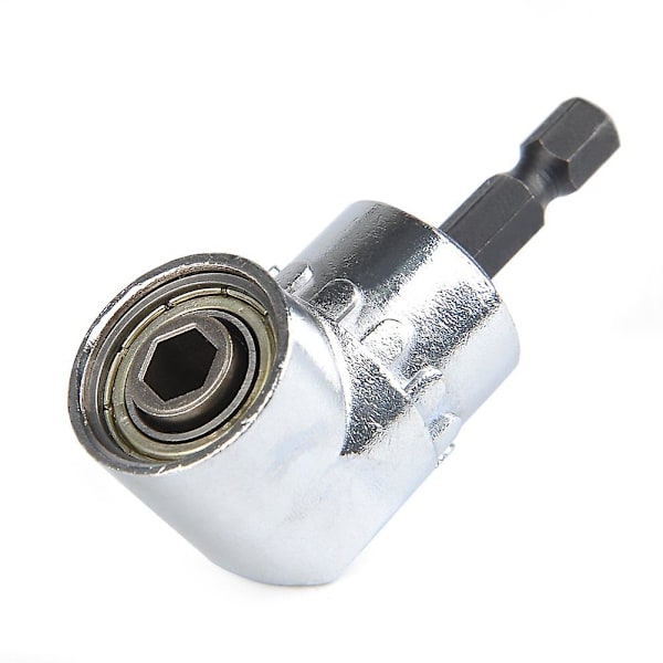 Skruvmejsel Adapterhållare 105 Grader Rät Vinkel Borr & Skruvmejsel Adapter Vinkelhuvud För 1/4' Hex Skruvmejsel Tillbehör, 6.35mm