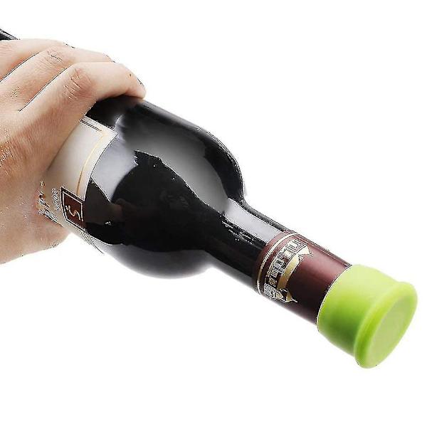 8-pack Silikonflaskkorkar, Ölskydd, Ölkapslar, Flaskkork, Ölkork, Korkar, Vin- och Juiceflaska