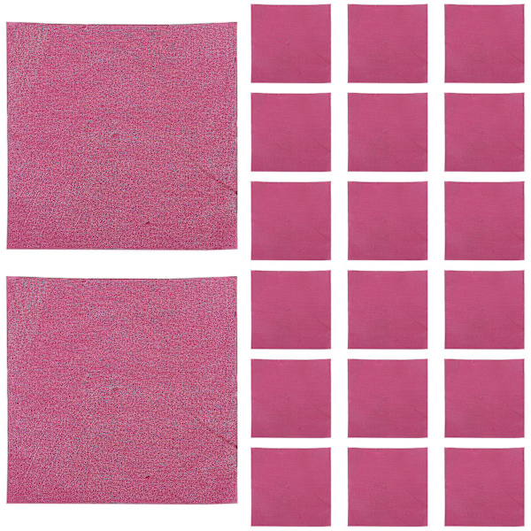 100 st DIY Godispapper Bakpapper Godisförpackningspapper Kexpapper Rosa 10X10X0.1CM Pink 10X10X0.1CM
