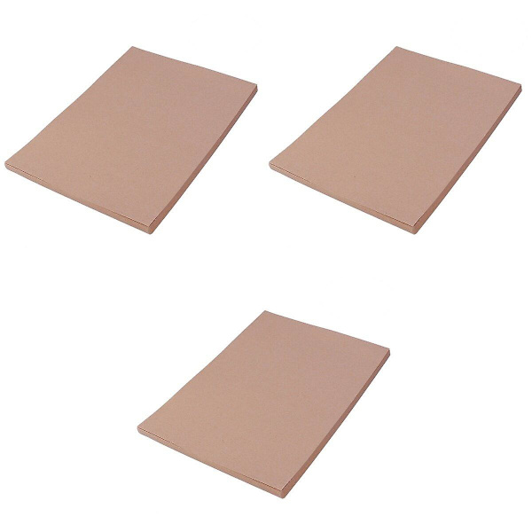 150 Ark A4 Kraftpapper Blomsterinslagningspapper Presentpapper (kaffe) 150 ark 150 sheets