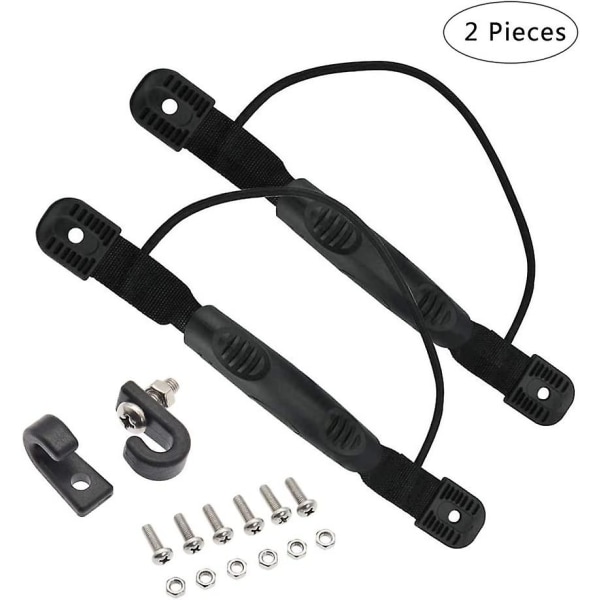 Kajakbärhandtag, 2 stycken Kajak Ersättningshandtag, Kajaksidohandtag, Kanot Handtag, För Kanot Kajak Båt Fiske Segling Bagage Tillbehör
