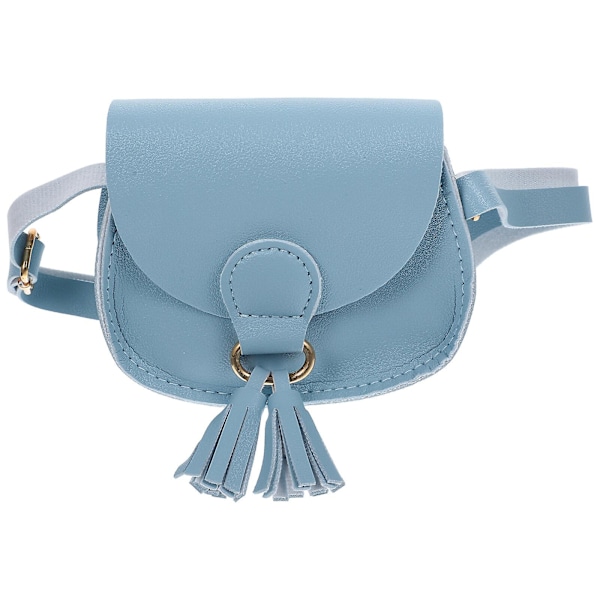 1 stk. Moderigtig Tassel Skuldertaske Mini Sød Pung Crossbody Trendy Taske Blå 13X11CM Blue 13X11CM