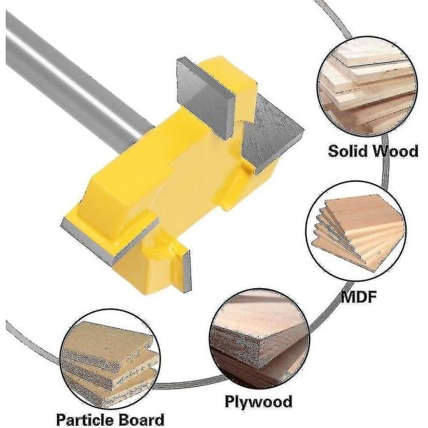 8 mm:n varsijyrsinporanterä jyrsintä, puuntyöstöjyrsintä höylä Puuntyöstötyökalut